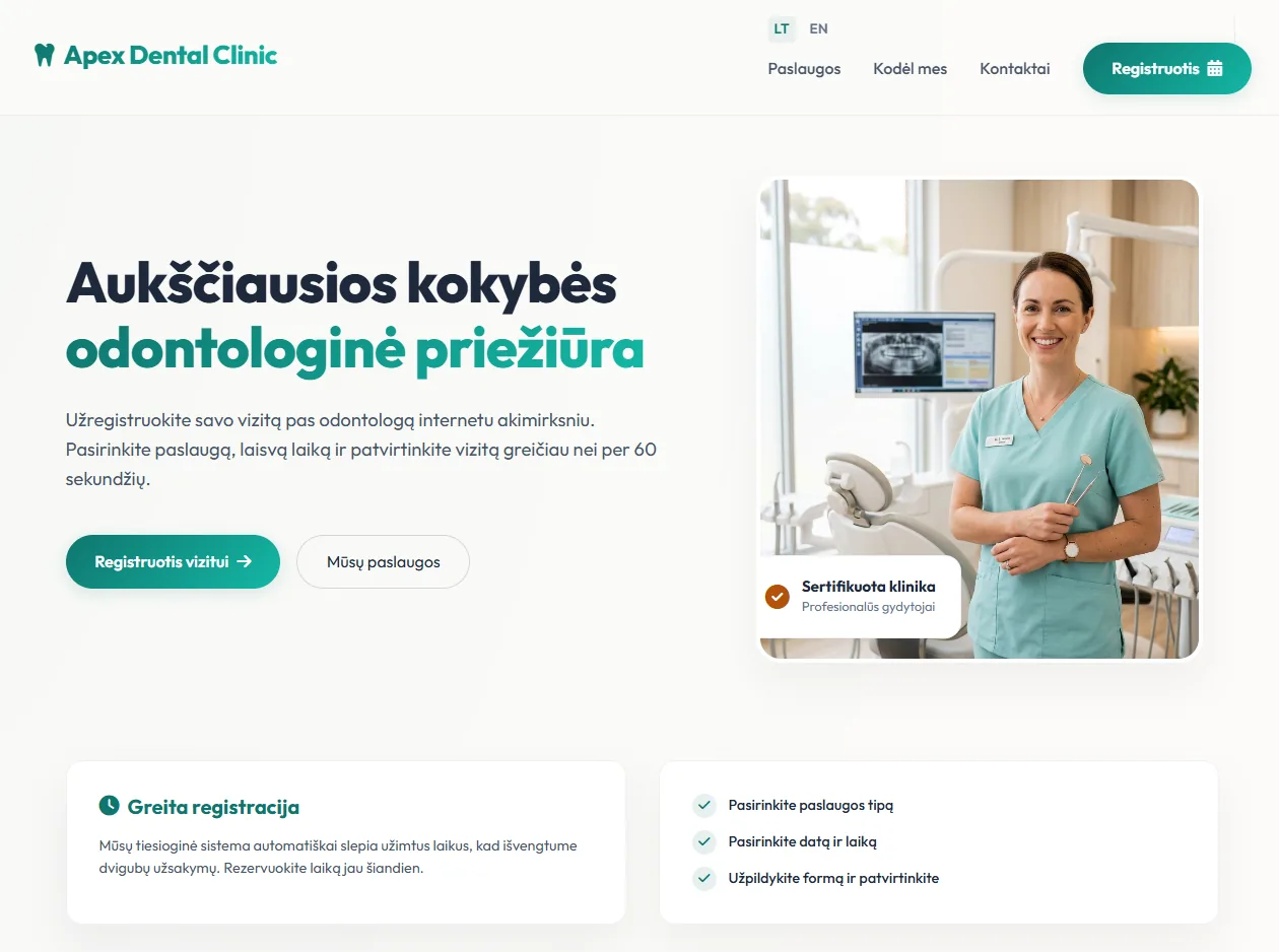 Odontologinė priežiūra