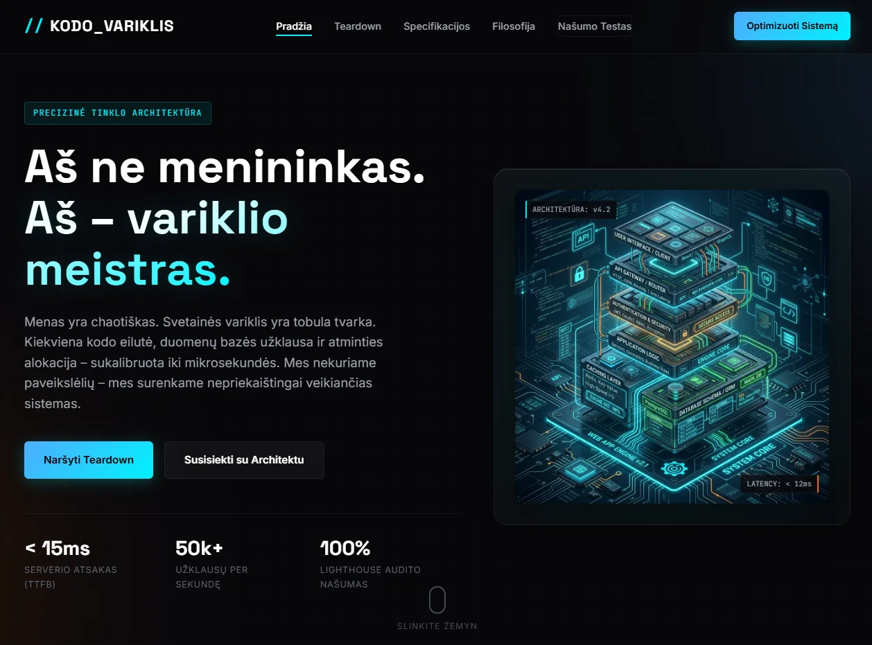 Variklio meistras